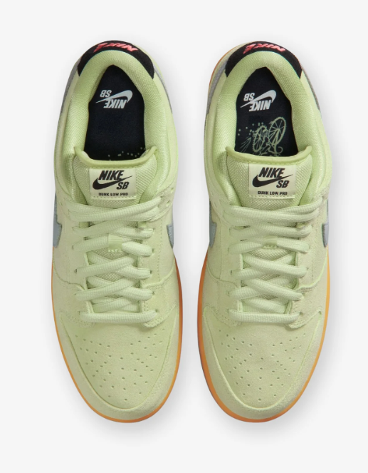 Nike SB Dunk Low Pro, Light Liquid Lime