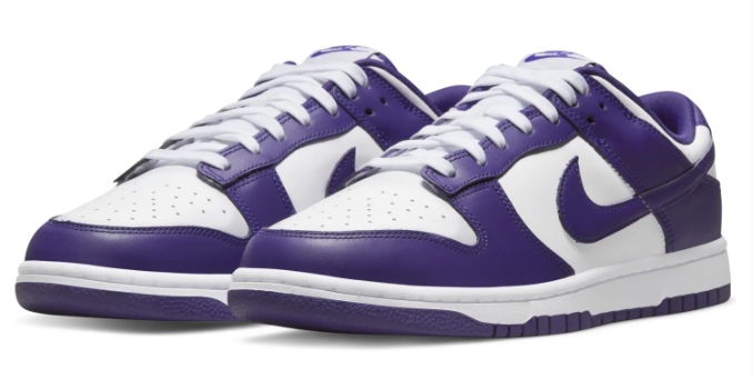 Nike Dunk Low 'Championship Purple' Sneakers | DD1391-104