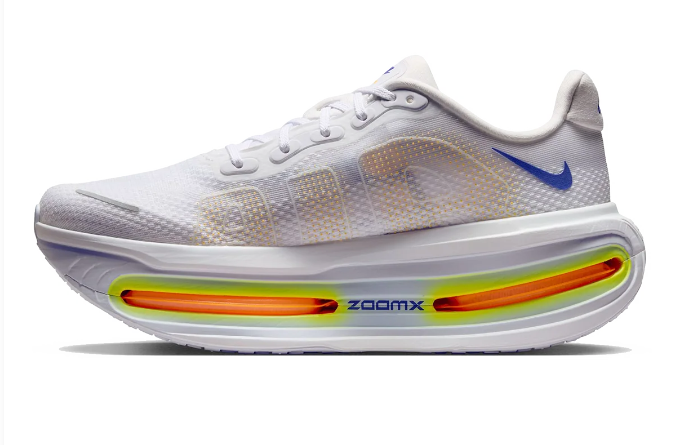 Nike Vomero Premium Running Shoes – White / Blue / Volt