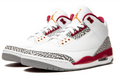 Air Jordan 3 Retro “Cardinal Red” – White / Cardinal Red / Grey