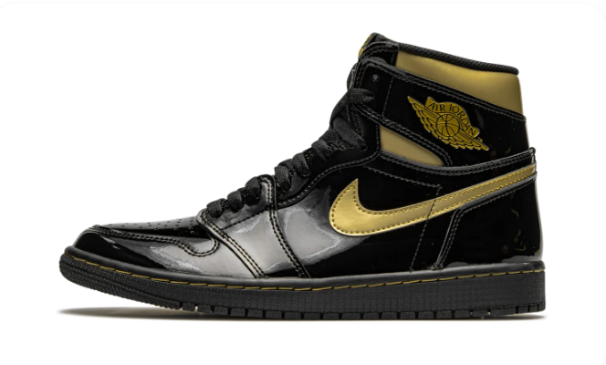 Air Jordan 1 Retro High OG “Black Metallic Gold” – Black & Gold | 555088-032