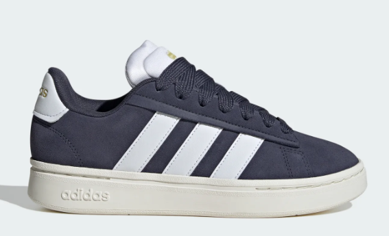 Women's adidas Grand Court Alpha Shoes, Black/White