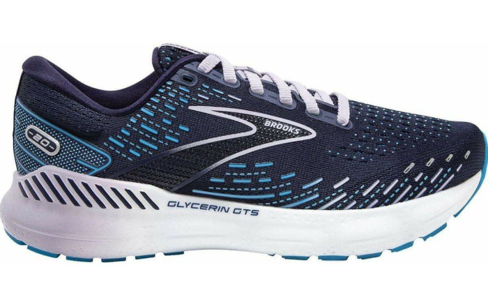 Brooks Glycerin GTS 20 Women's Running Shoes – Navy & Blue
