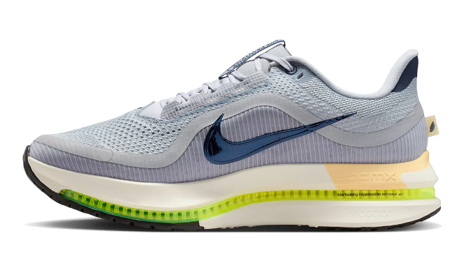 Nike Pegasus Premium Running Shoes – Grey / Navy / Lime