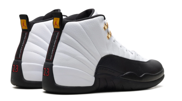 Air Jordan 12 “Taxi” (2025) Sneakers – White / Black