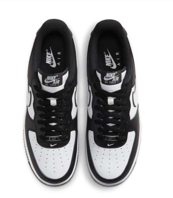 Nike Air Force 1 Low '07 'Panda' Men's Sneakers – Black / White