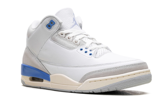 Air Jordan 3 “Lucky Shorts” – White & Carolina Blue