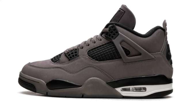 Air Jordan 4 Retro “Cave Stone” – Taupe Grey / Black / White
