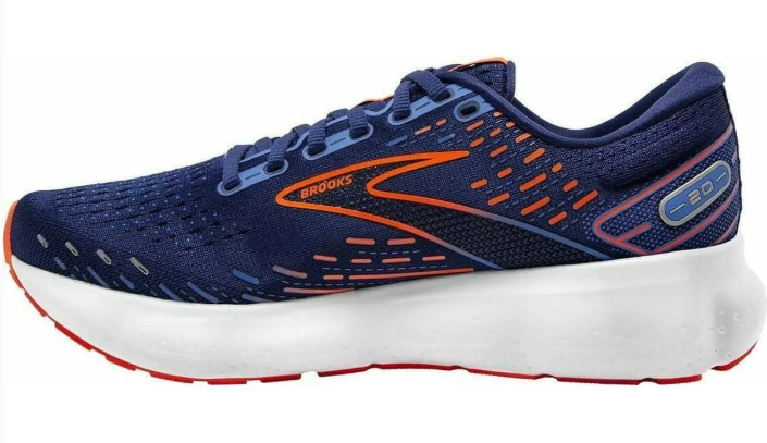 Brooks Glycerin 20 Men's Running Shoes – Navy & Orange