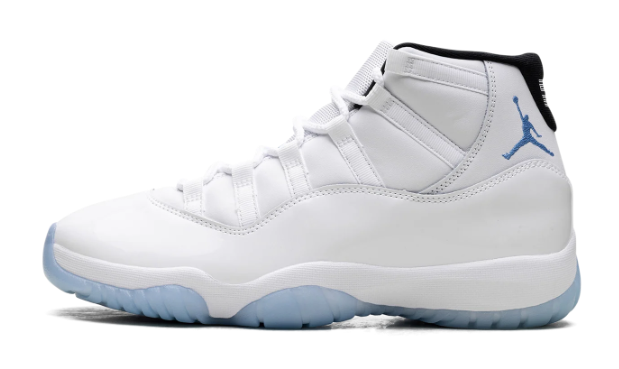 Air Jordan 11 Retro “Legend Blue” (2024) – White / Legend Blue