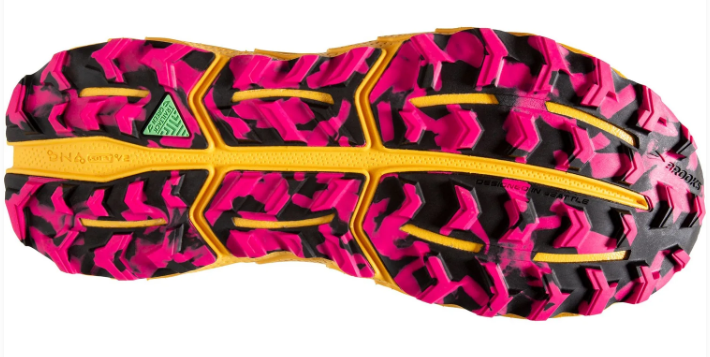 Brooks Cascadia 17 Women's Trail Running Shoes – Pink, Black & Yellow