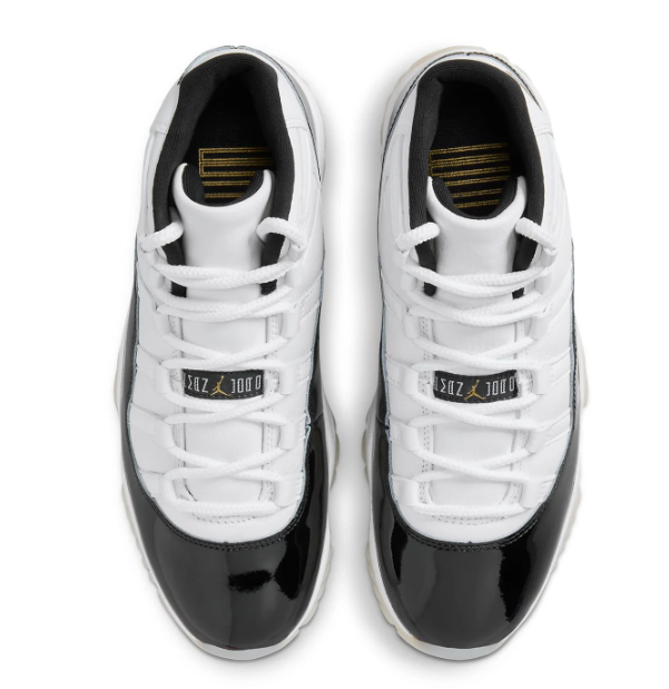 Air Jordan 11 Retro “Gratitude” (2023) – White / Black / Metallic Gold