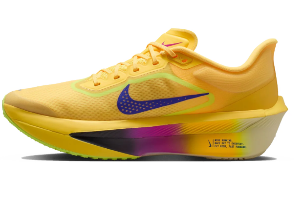 Nike Zoom Fly 6 Road Running Shoes – Yellow / Purple / Lime