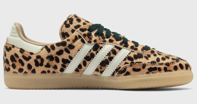 adidas Women’s Samba OG “Leopard” – Magic Beige