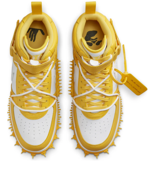 Nike x Off-White Air Force 1 Mid SP – Varsity Maize – DR0500-101