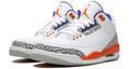 Air Jordan 3 Retro “Knicks” – White, Blue & Orange