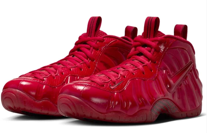 Nike Air Foamposite Pro Men's Sneakers – Gym Red / Black