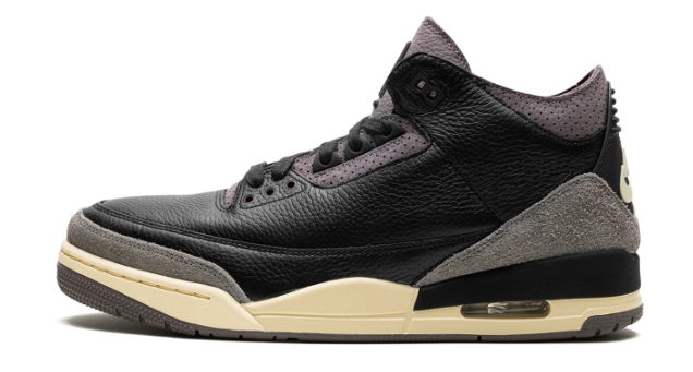 A Ma Maniére x Air Jordan 3 Women’s “While You Were Sleeping” – Black / Flat Pewter / Violet Ore