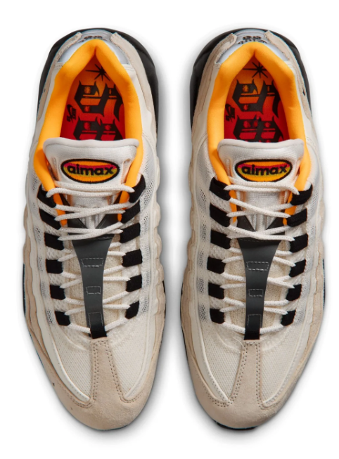 Nike SB Air Max 95 'Club 58' – Sail / Black / Laser Orange