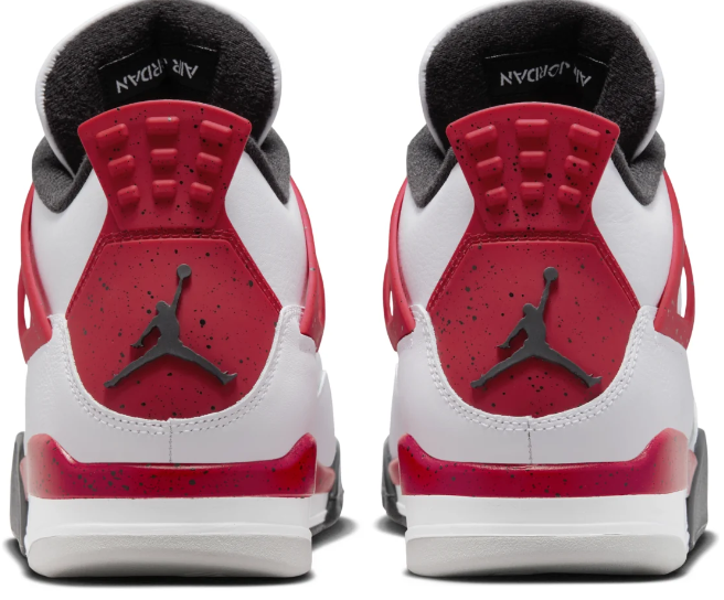 Air Jordan 4 Retro “Red Cement” – White / Fire Red / Black