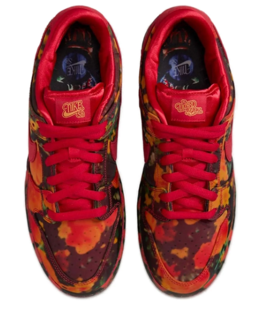 Nike SB Dunk Low x The Wizard of Oz "Ruby Slipper" FZ1291-600