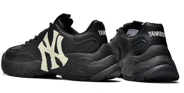 MLB Big Ball x Chunky New York Yankees 'Black / Cream' Sneakers