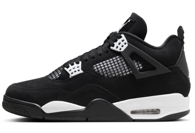 Air Jordan 4 Retro “White Thunder” – Black / White