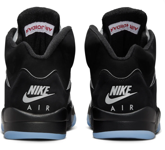 Air Jordan 5 Retro OG 'Black Metallic Reimagined' Sneakers – Black / Metallic Silver
