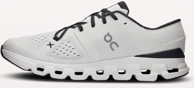 On Cloud X 4 Men's Training Shoes - White / Black (Clearance)