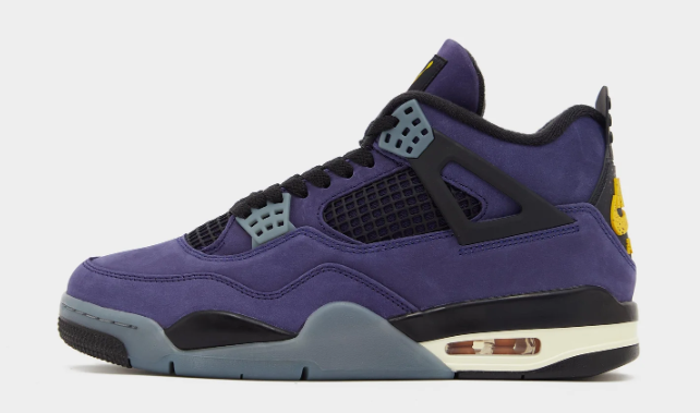 Air Jordan 4 Retro “Lakers” – Imperial Purple / Gold / Black