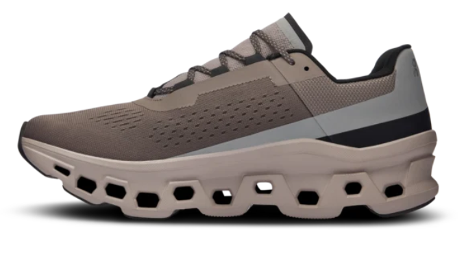 On Men's Cloudmonster, Cinder | Fog