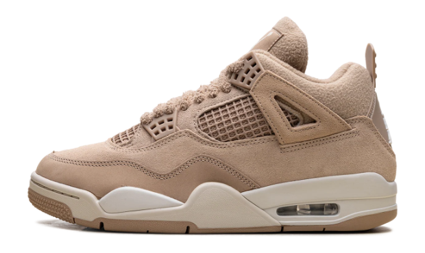 Air Jordan 4 'Cozy Girl' Women's Sneakers – Hemp / Light Orewood Brown