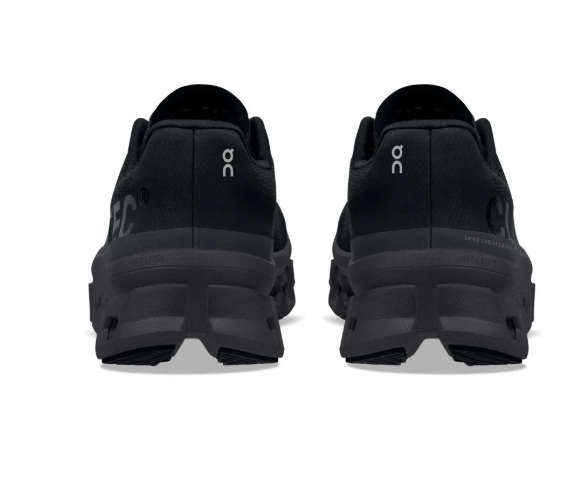On Cloudmonster Women's Running Shoes – Black / Magnet