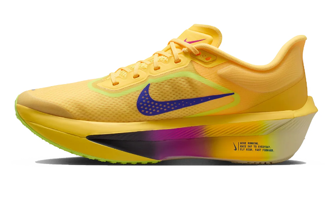 Nike Zoom Fly 6 Running Shoes – Yellow / Purple / Lime