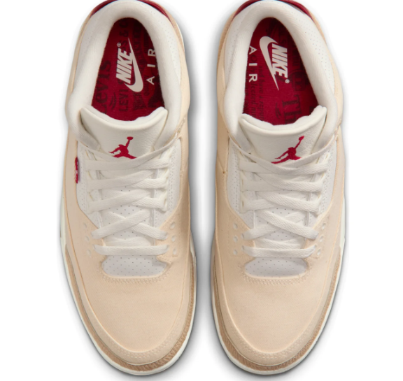 Levi’s x Air Jordan 3 Retro “Ecru Denim” – Ecru / Sail
