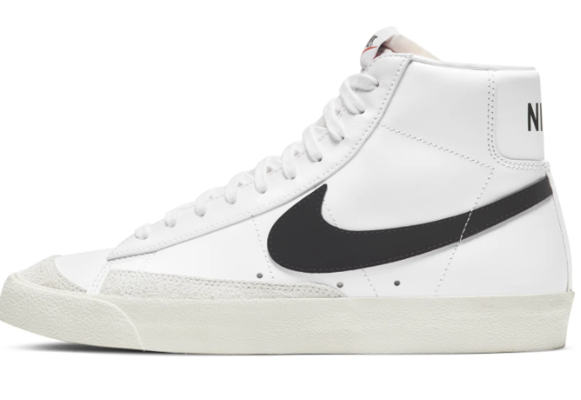 Nike Blazer Mid '77 Vintage 'White Black' Sneakers | BQ6806-100