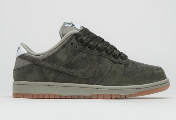 Nike SB Dunk Low Pro B, Sequoia / Light Army / White