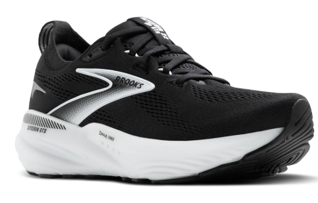 Brooks Glycerin GTS 22 Running Shoes – Black, Grey & White