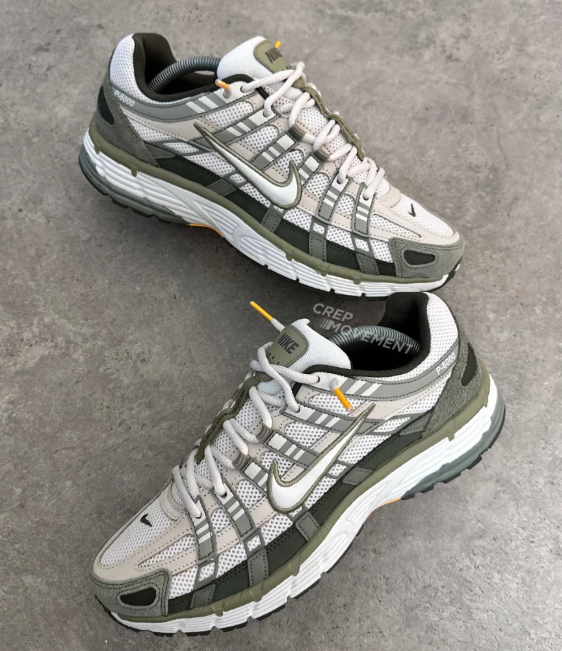 Nike P-6000 Unisex Sneakers – Light Army / Cargo Khaki