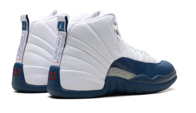 Air Jordan 12 “French Blue” Sneakers – White / French Blue