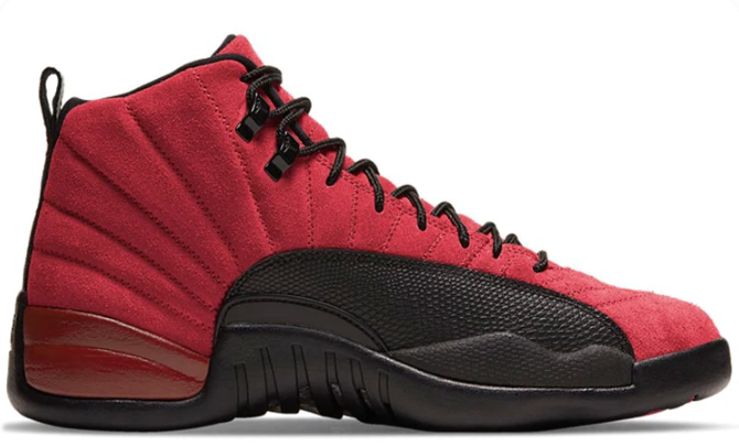 Air Jordan 12 Retro “Reverse Flu Game” – Red / Black