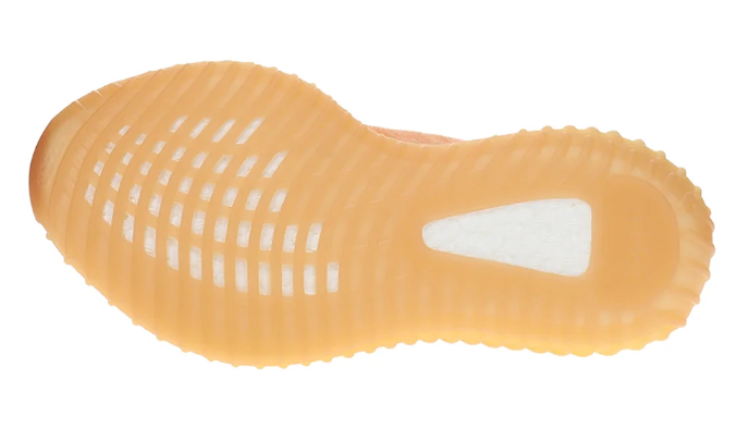 adidas Yeezy Boost 350 V2 Men's Sneakers – Peach Orange & Pale Yellow