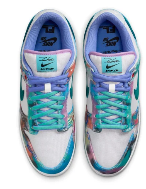 Nike SB Dunk Low x Futura Laboratories “Bleached Aqua” – HF6061-400