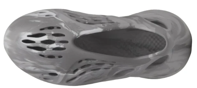 adidas Yeezy Foam Runner “MX Granite” – Marbled Grey